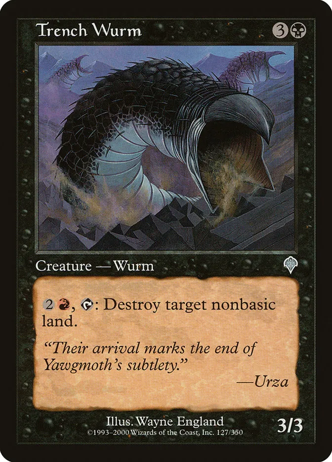 Trench Wurm Front Face