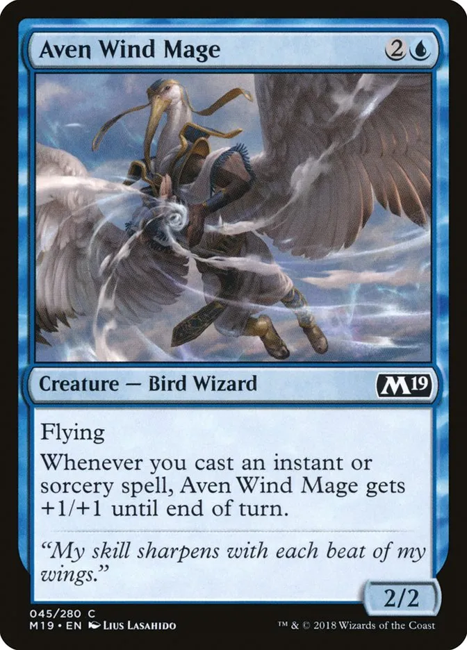 Aven Wind Mage Front Face