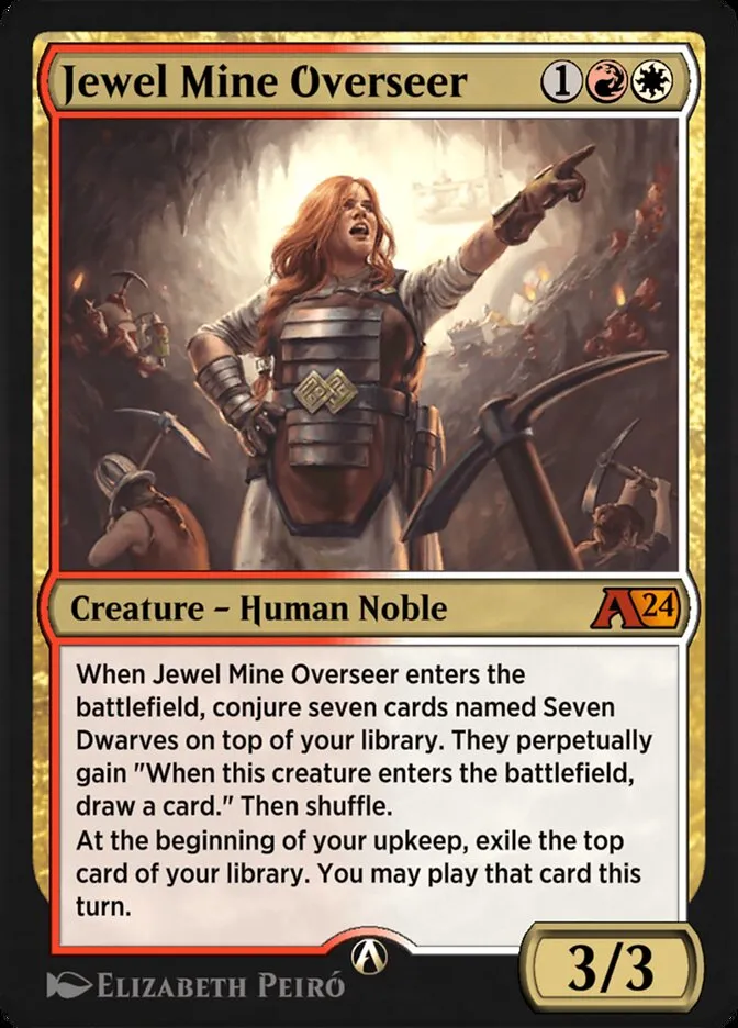 Jewel Mine Overseer Front Face