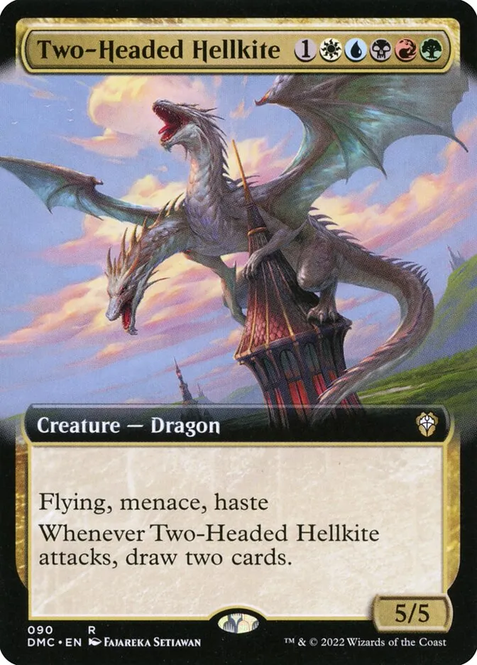 Two-Headed Hellkite Front Face