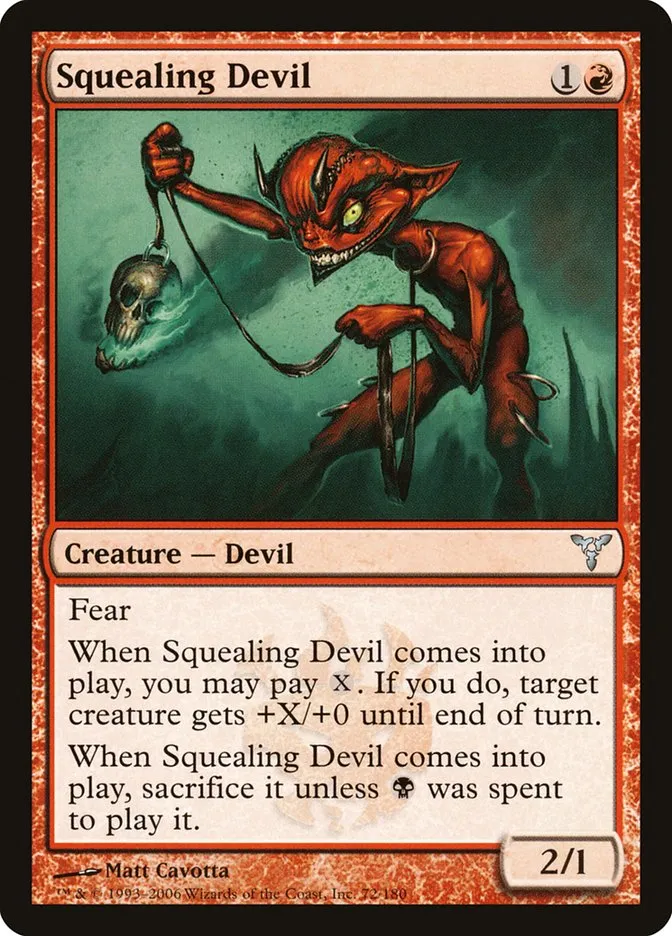 Squealing Devil Front Face