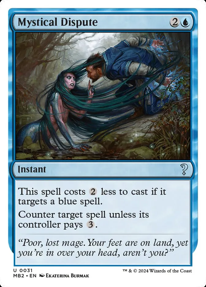 Mystical Dispute Front Face
