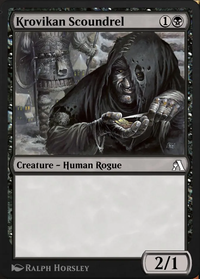 Krovikan Scoundrel Front Face
