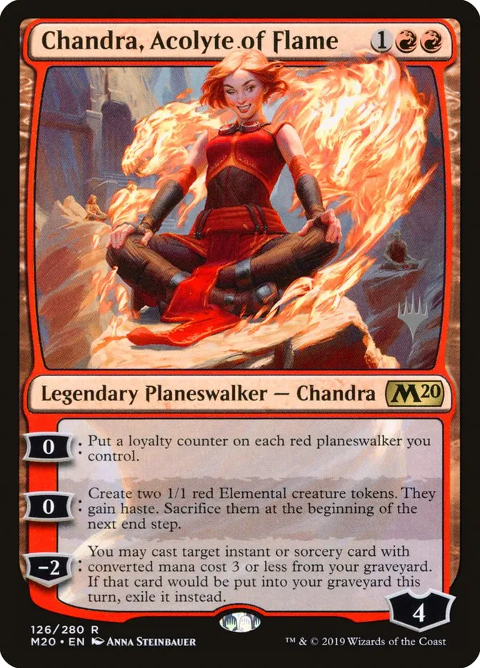 Chandra, Acolyte of Flame Front Face