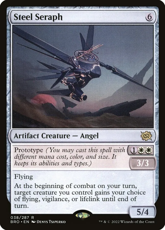 Steel Seraph Front Face