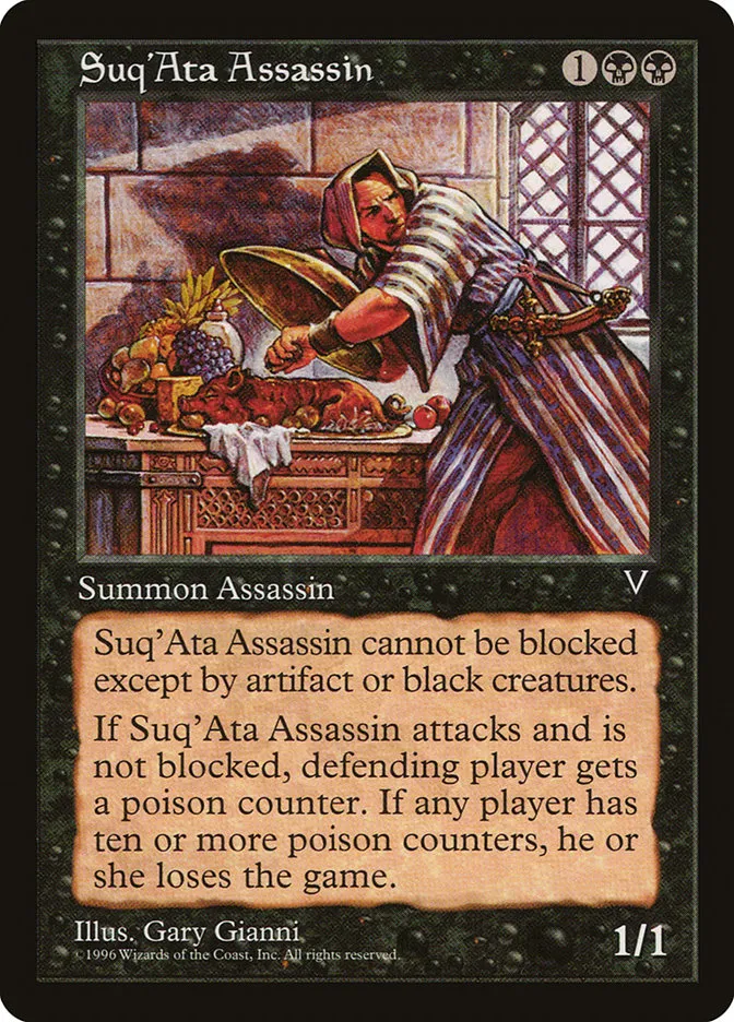 Suq'Ata Assassin Front Face