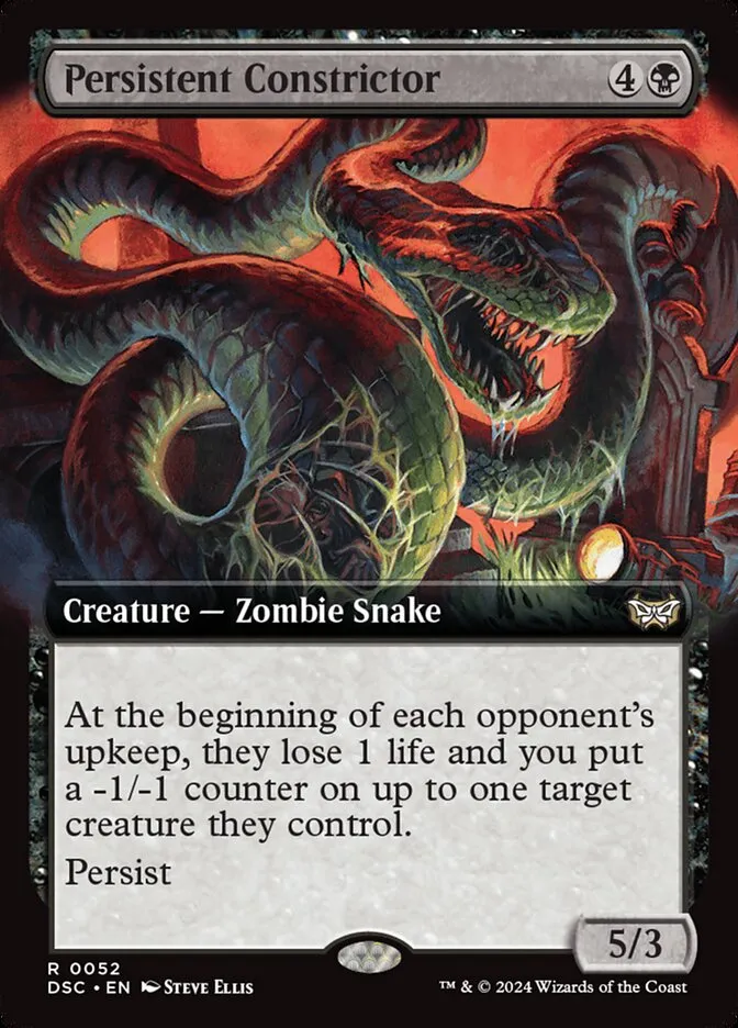 Persistent Constrictor Front Face