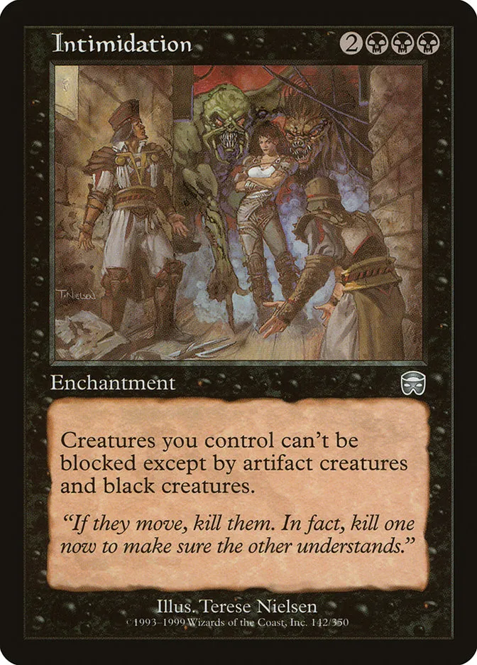 Intimidation Front Face