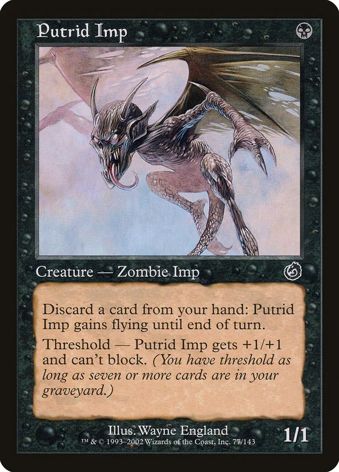 Putrid Imp Front Face