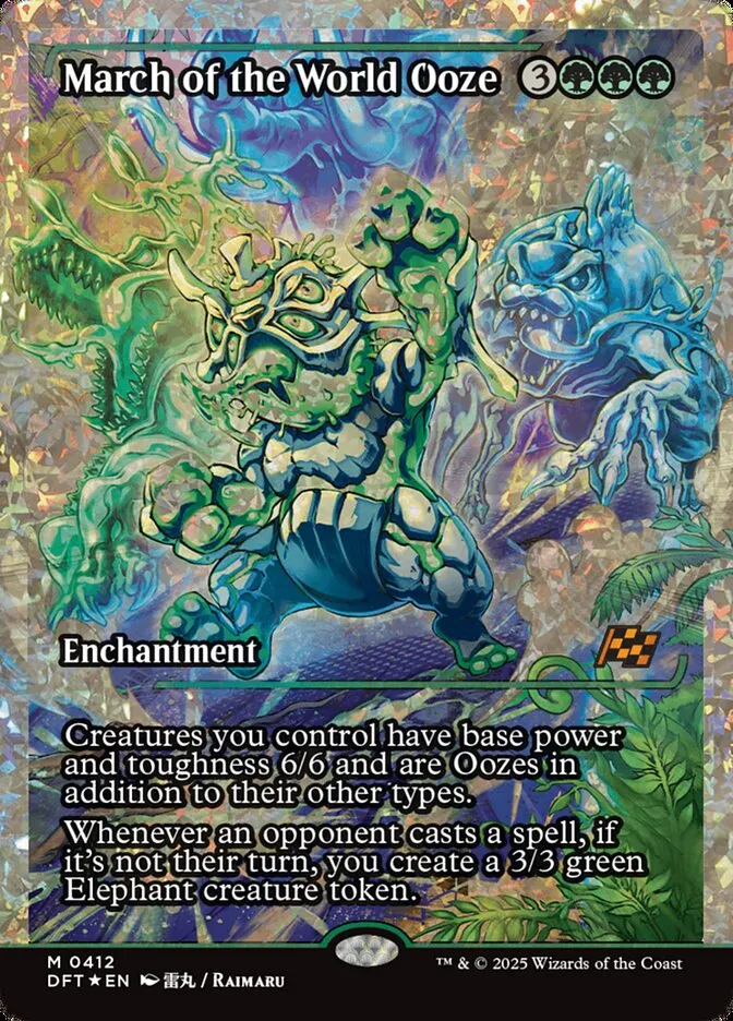 March of the World Ooze Front Face