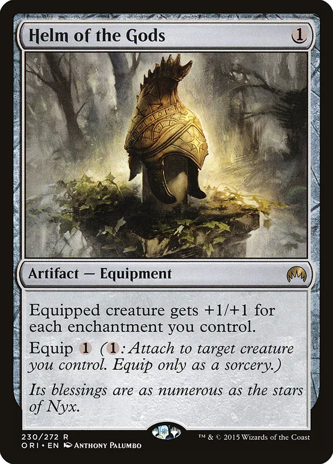 Helm of the Gods Front Face
