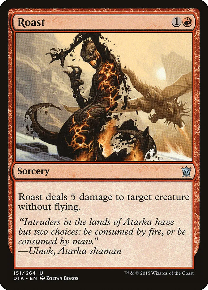 Roast Front Face