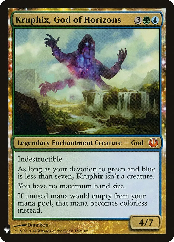 Kruphix, God of Horizons Front Face