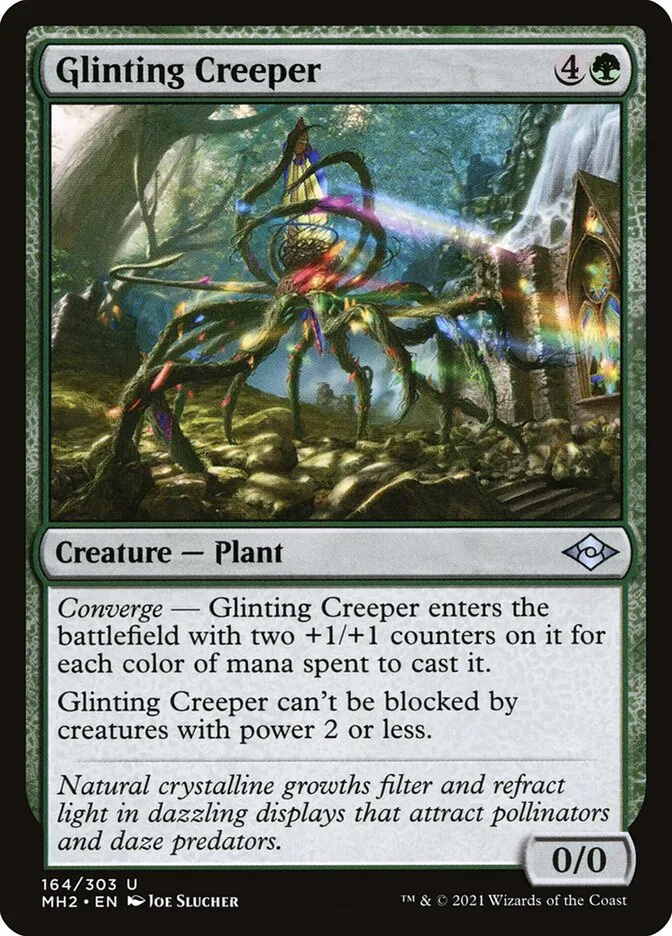 Glinting Creeper Front Face