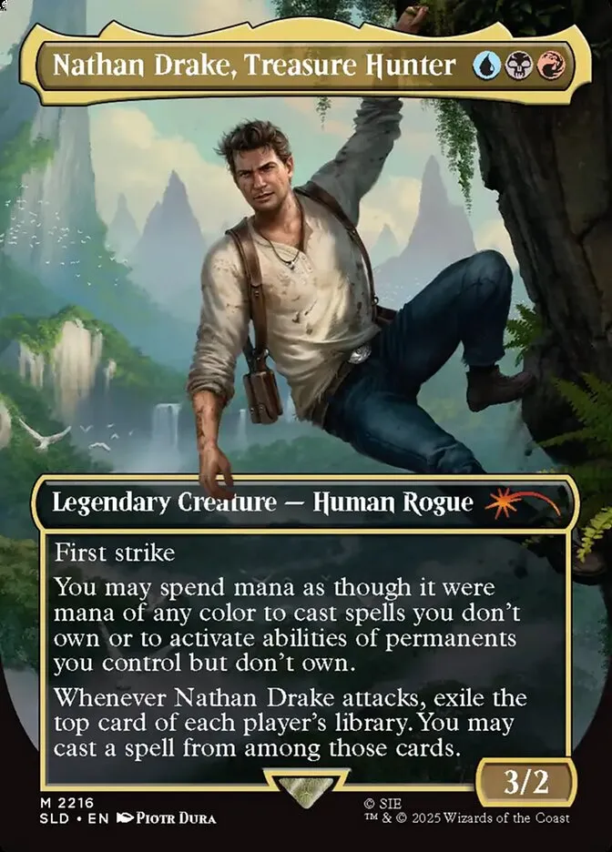 Nathan Drake, Treasure Hunter Front Face