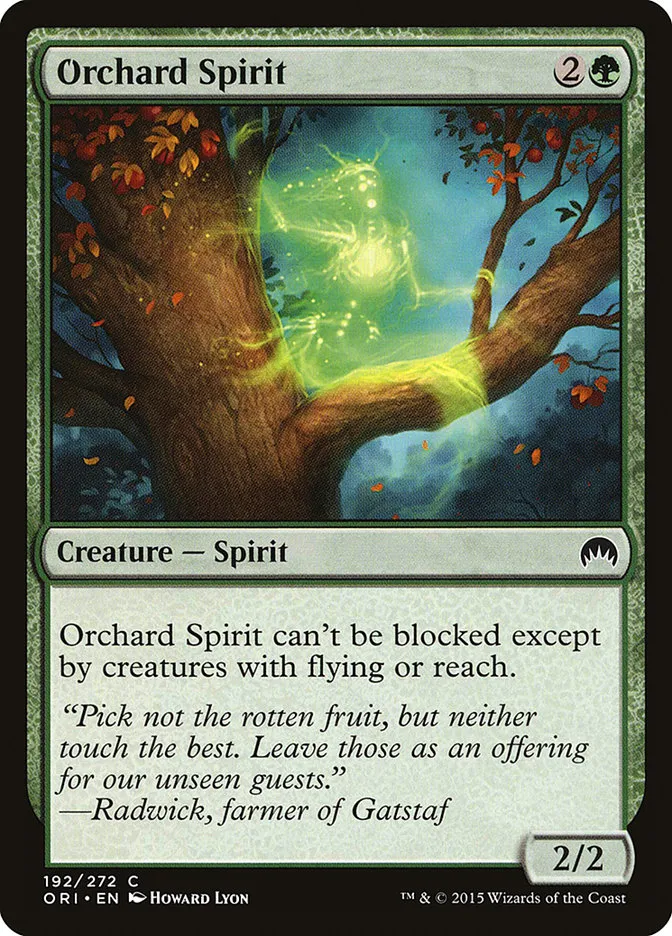 Orchard Spirit Front Face