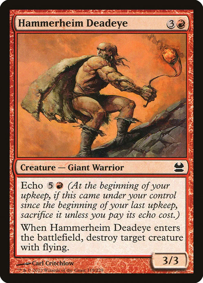 Hammerheim Deadeye Front Face