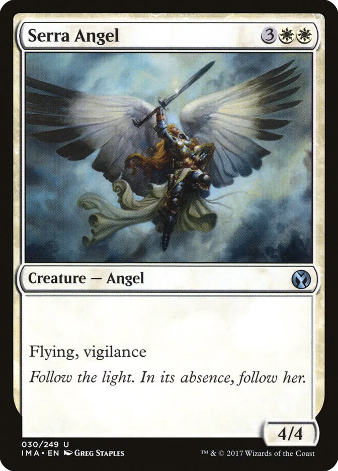 Serra Angel Front Face