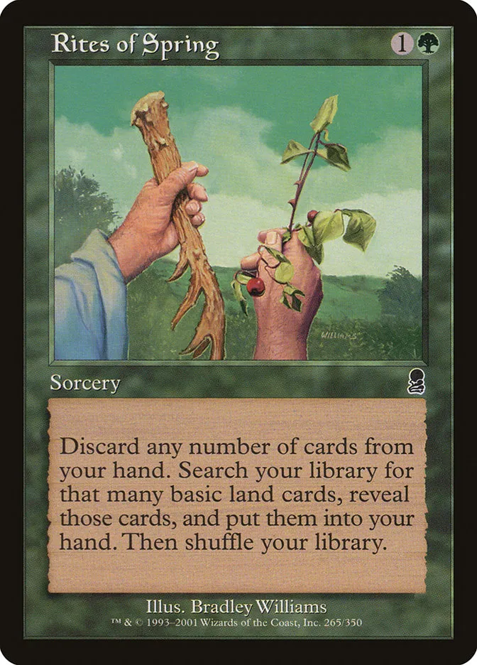 Rites of Spring Front Face