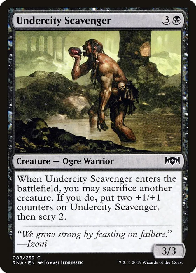 Undercity Scavenger Front Face