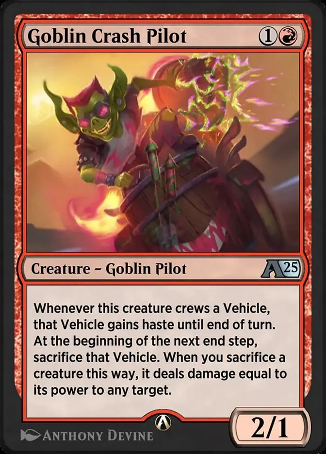 Goblin Crash Pilot Front Face