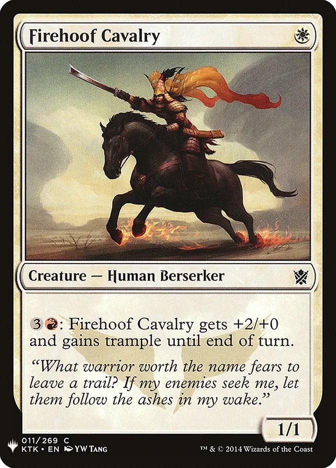 Firehoof Cavalry Front Face