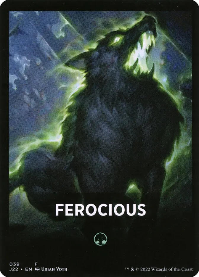 Ferocious Front Face