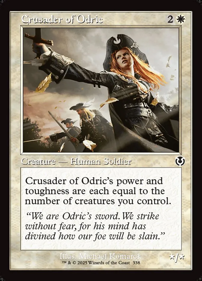 Crusader of Odric Front Face