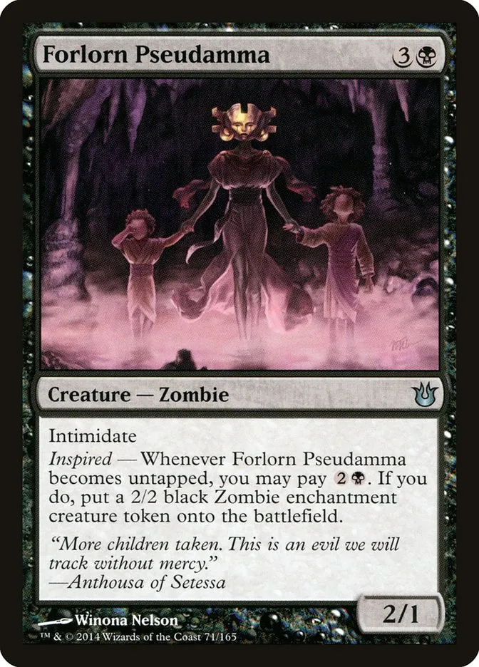 Forlorn Pseudamma Front Face