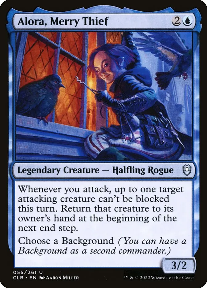 Alora, Merry Thief Front Face