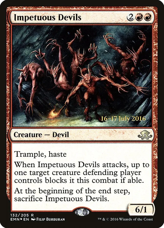 Impetuous Devils Front Face