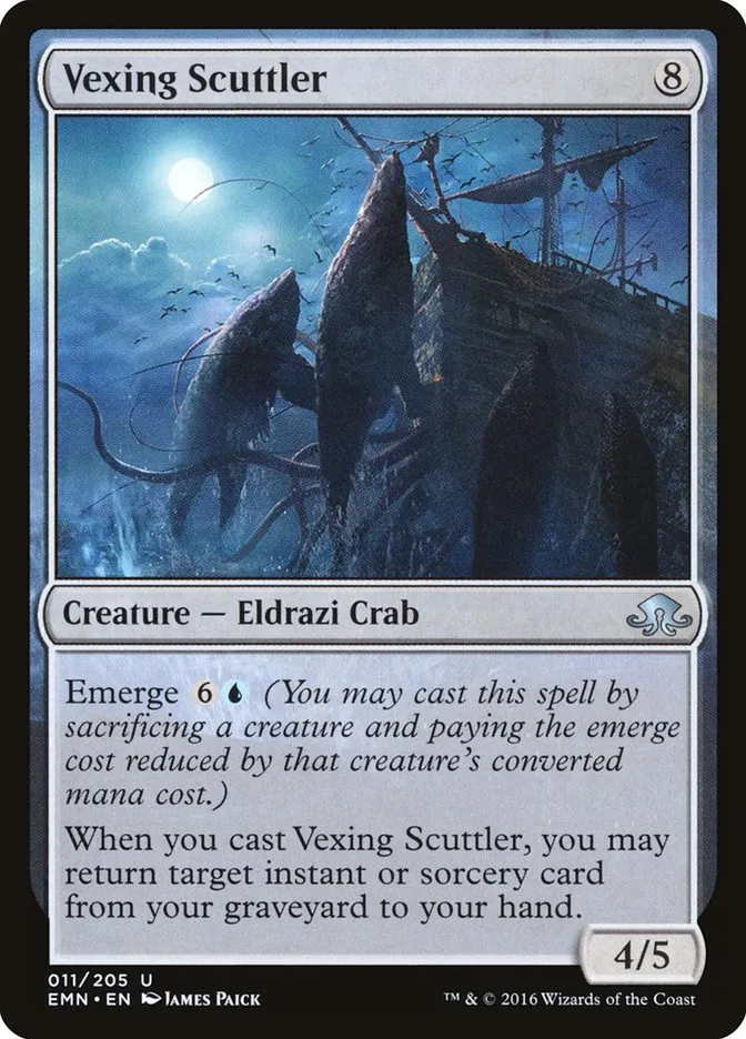 Vexing Scuttler Front Face