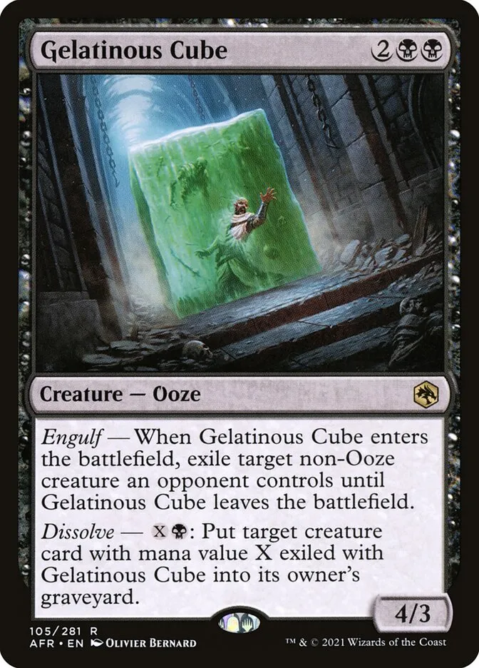 Gelatinous Cube Front Face