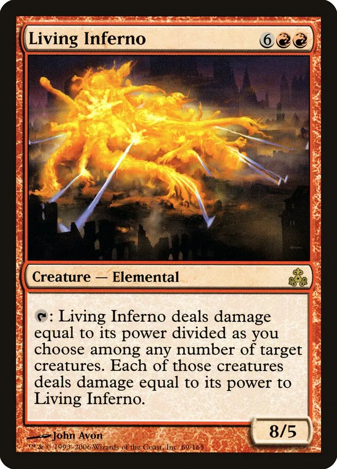 Living Inferno Front Face