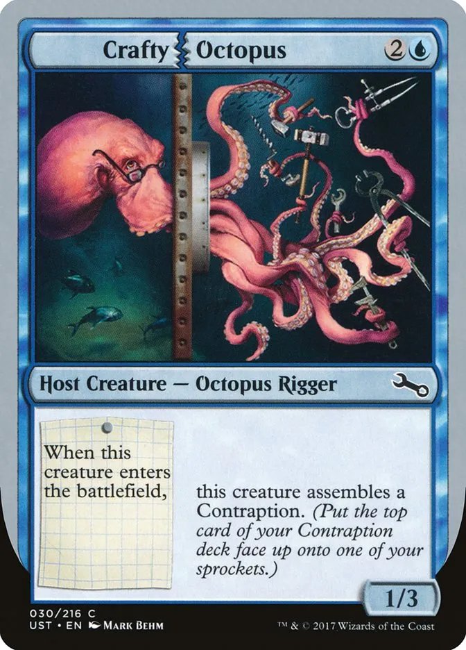 Crafty Octopus Front Face