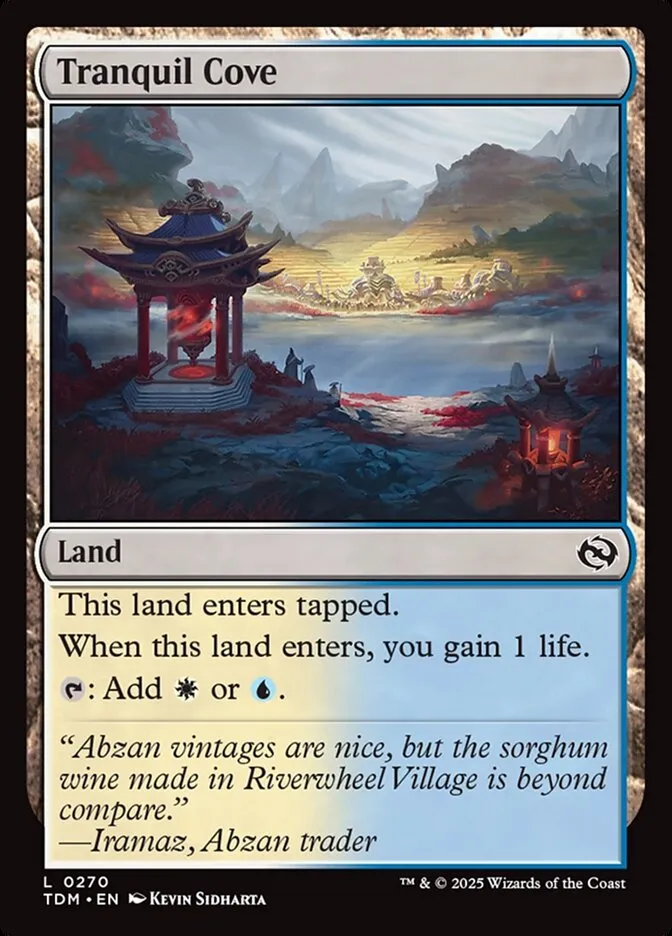 Tranquil Cove Front Face