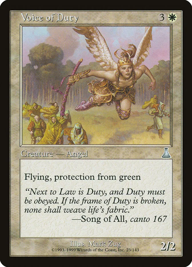 Voice of Duty Front Face