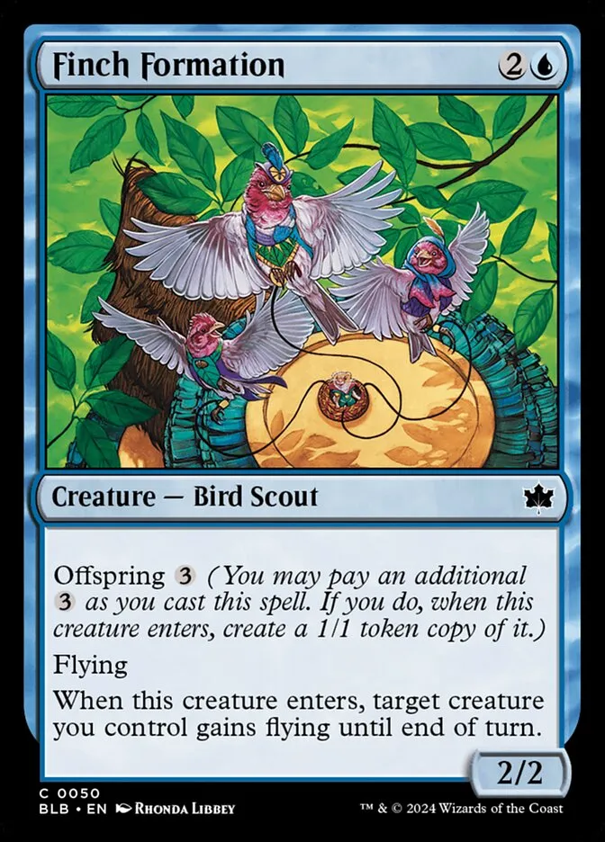Finch Formation Front Face