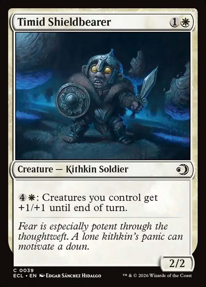 Timid Shieldbearer Front Face
