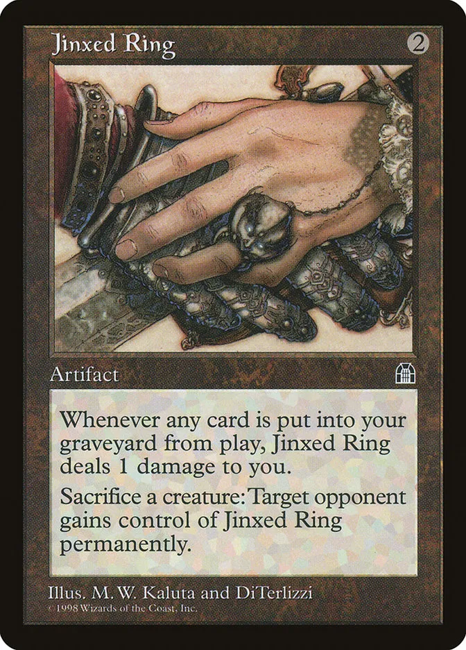 Jinxed Ring Front Face