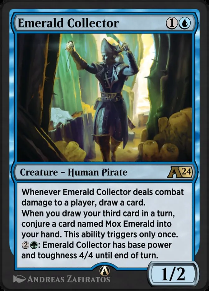 Emerald Collector Front Face