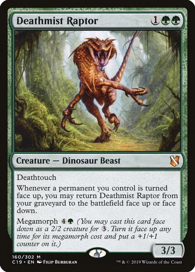 Deathmist Raptor Front Face