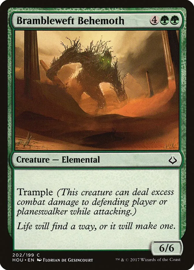 Brambleweft Behemoth Front Face