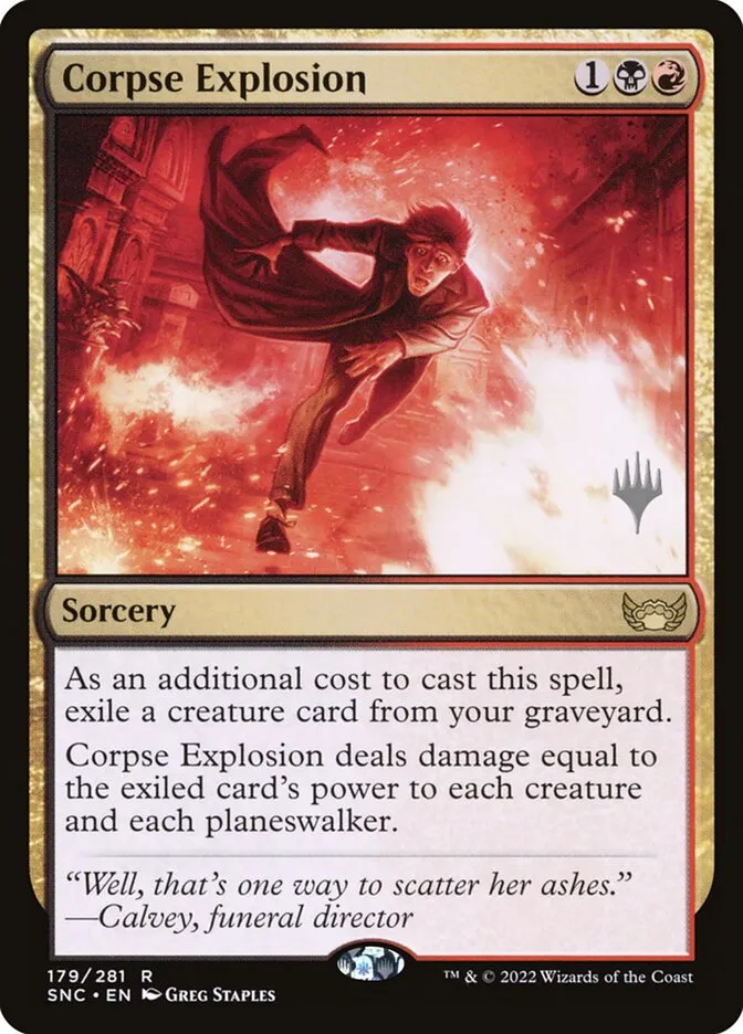 Corpse Explosion Front Face