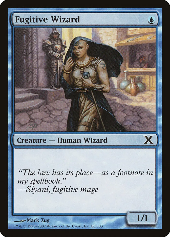 Fugitive Wizard Front Face