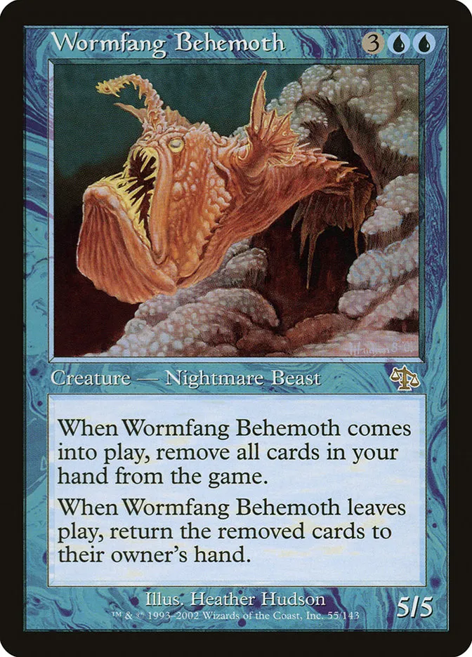 Wormfang Behemoth Front Face