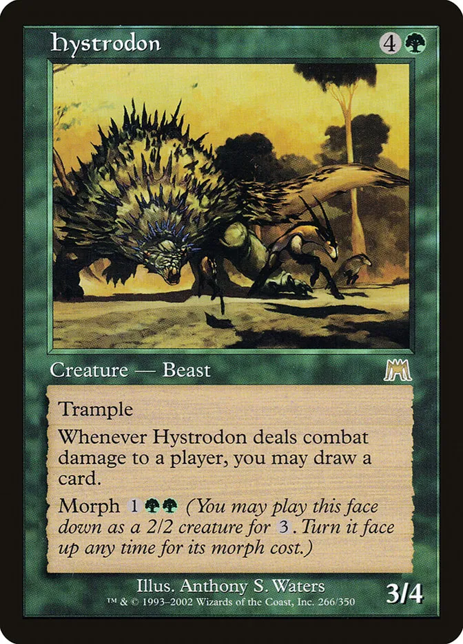 Hystrodon Front Face