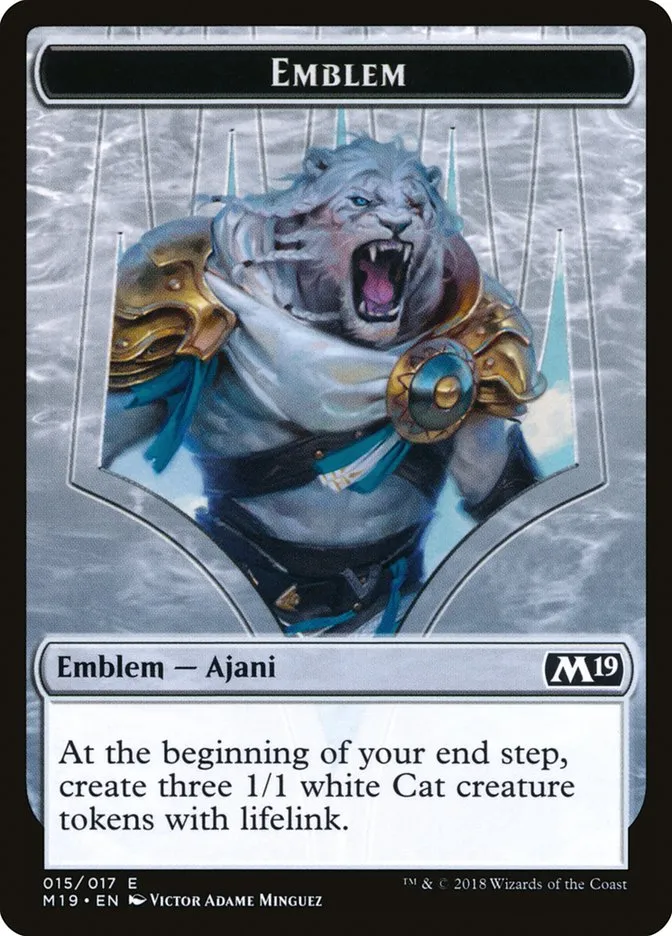 Ajani, Adversary of Tyrants Emblem Front Face
