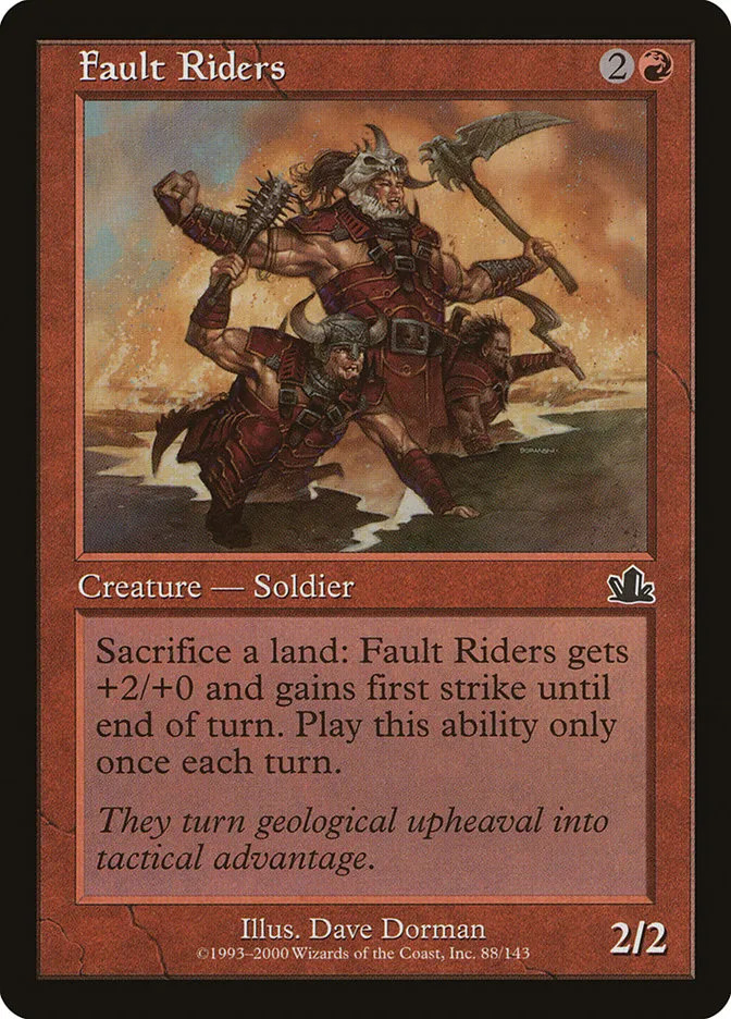 Fault Riders Front Face