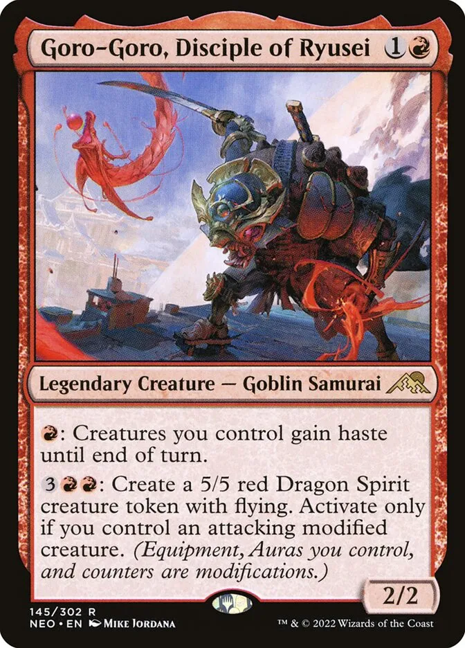Goro-Goro, Disciple of Ryusei Front Face
